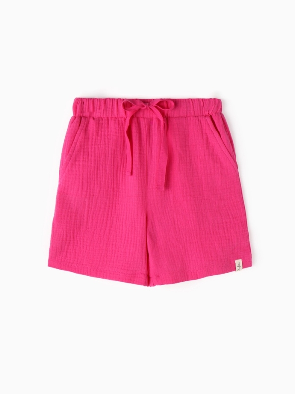 Шорты из муслина для девочек KAFTAN рост 98, розовый