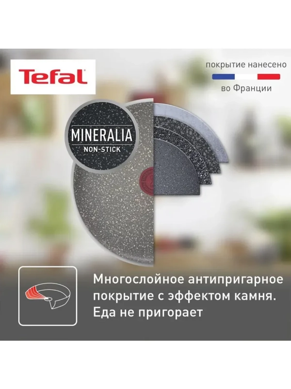 Набор посуды Natural Cook, 24 см, 3 предмета