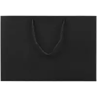 Пакет бумажный Ample Plus M, черный