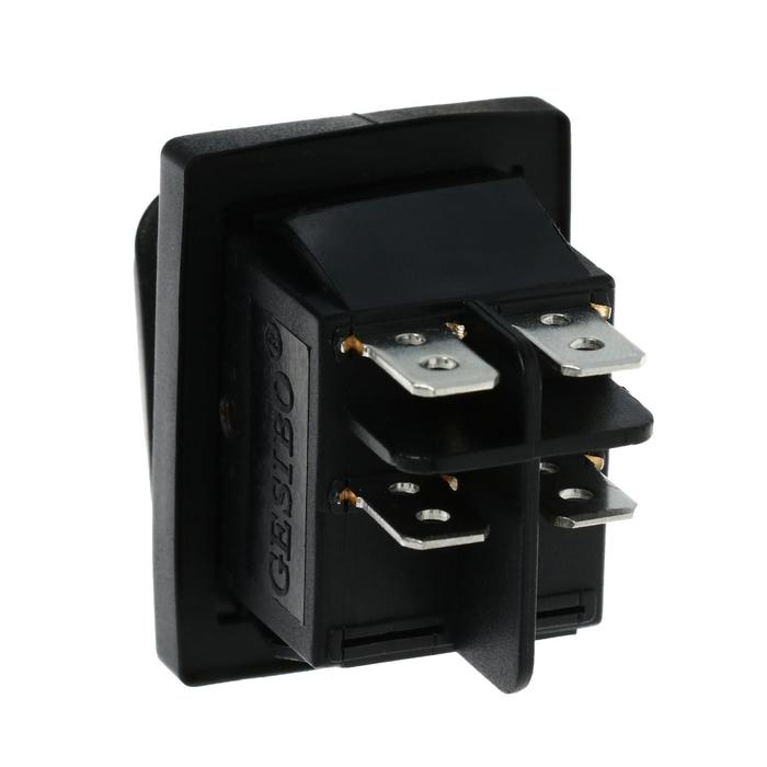 Выключатель клавишный без подсветки, пылевлагозащищенный