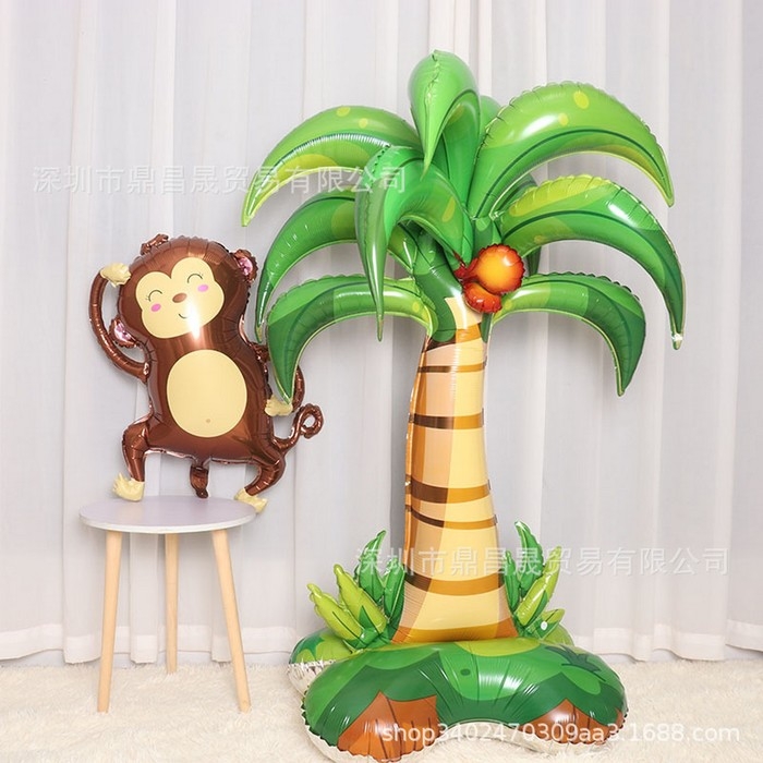 Шар фольгированный 63" &laquo;Пальма&raquo;, на подставке, под воздух