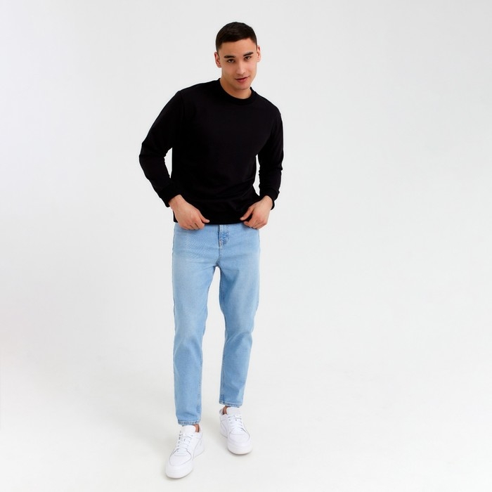 Свитшот мужской MINAKU: Casual collection MAN цвет чёрный, размер 48 Свитшот мужской MINAKU: Casual collection MAN цвет чёрный, размер 48