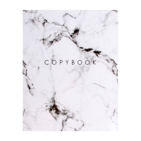 Тетрадь на кольцах A5 80 листов в клетку Calligrata "Мрамор Белый", обложка 7БЦ, без вырубки под кольца, блок офсет Тетрадь на кольцах A5 80 листов в клетку Calligrata "Мрамор Белый", обложка 7БЦ, без вырубки под кольца, блок офсет