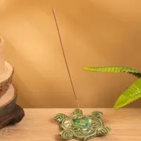 Подставка под благовония &laquo;Морская черепаха&raquo;, 10&times;10&times;2 см, керамика, МИКС