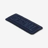 Термоаппликация Original, 7&times;2.5 см, фасовка 5 шт., тёмно-синяя