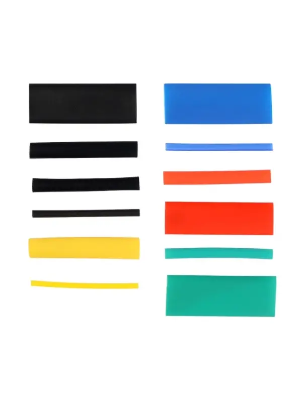 Термоусаживаемая трубка, 1.5/2/3/4/5/6/8/10 мм, набор 530 штук