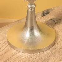 Подсвечник на 3 свечи "Морской" алюминий 36х17х93 см