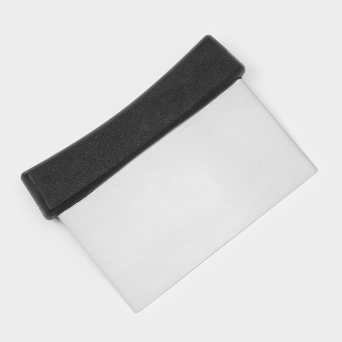 Шпатель кондитерский KONFINETTA, 16&times;11,5 см, цвет чёрный