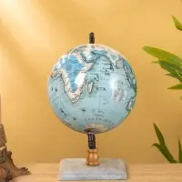 Глобус сувенирный 18х15х25 см, подставка мрамор