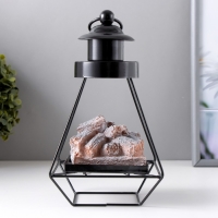 Ночник 49283/1 LED батарейки 3хАА черный 13х13х30 см