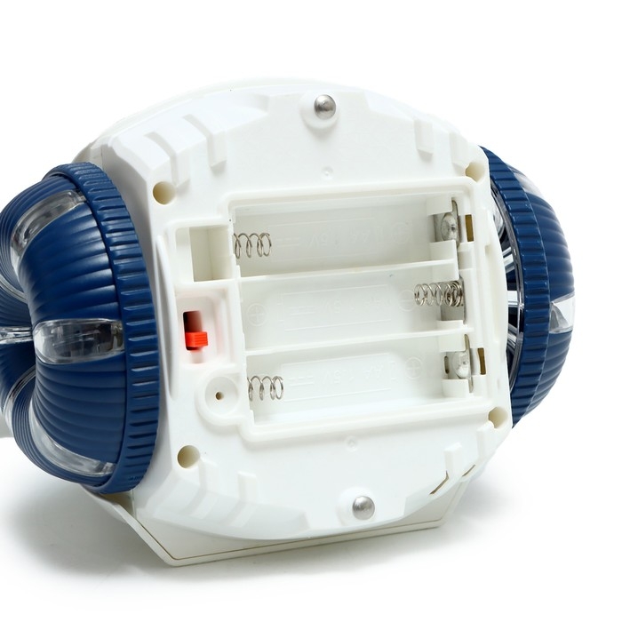 Робот &laquo;Шунтик&raquo;, русское озвучивание, световые эффекты, работает от батареек