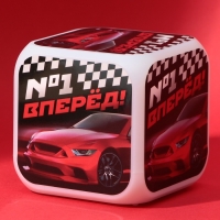 Часы будильник электронные &laquo;№1&raquo;, мод.22, 7,8 х 7,8 см.