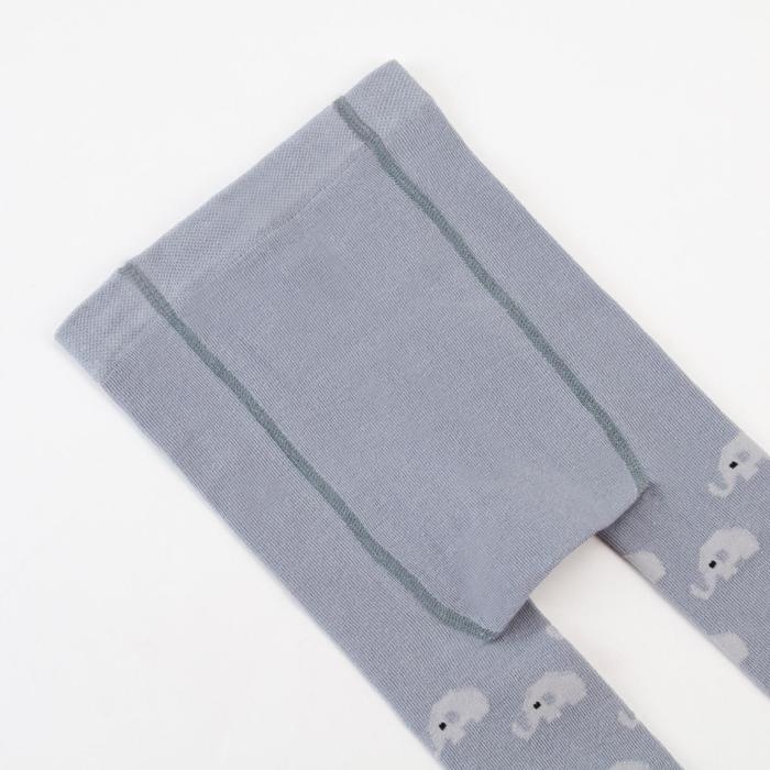 Колготки Крошка Я «Слоники», цвет серый, рост 98-104 см Колготки Крошка Я «Слоники», цвет серый, рост 98-104 см