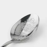 Набор ложек чайных 6 шт "Эмили" 13,2 см, цвет серебро