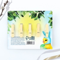 Набор прищепок для украшения вербы «Цыплята» на пасху, 10 х 12 см. Набор прищепок для украшения вербы «Цыплята» на пасху, 10 х 12 см.