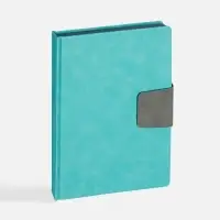 Ежедневник Grande Strap на заказ, датированный, бирюзовый