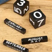 Календарь настольный &laquo;Ананас&raquo;, 10.5&times;5.5&times;19.5 см, дерево, сине-зелёный