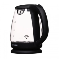 Чайник HYK-G1001 1.7л. 2200Вт черный