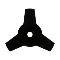 Нож для триммера ТУНДРА, трехлучевой, 255 х 25.4 х 1.4 мм Нож для триммера ТУНДРА, трехлучевой, 255 х 25.4 х 1.4 мм