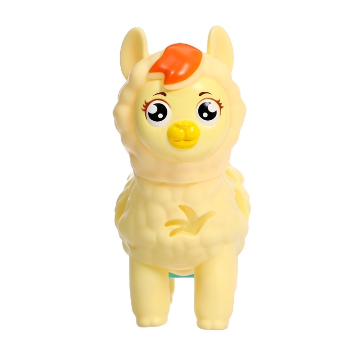 Набор для игры с мягким пластилином &laquo;Милая Лама&raquo;, 6 баночек с массой для лепки, 2 формы