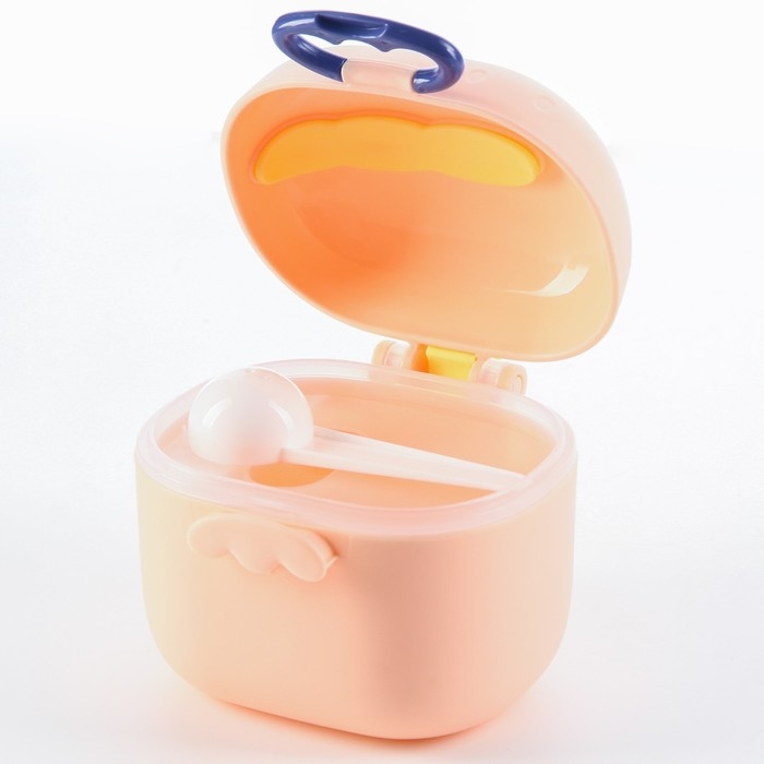 Контейнер для детского питания Дино 2, 400 мл., цвет розовый Контейнер для детского питания Дино 2, 400 мл., цвет розовый