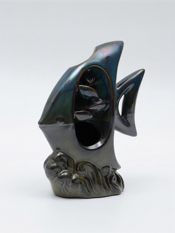 Подставка для благовоний TAKE IT EASY &laquo;Рыбка&raquo;, набор благовоний конусы, стелющийся дым, 6.7&times;5.1&times;4.3см