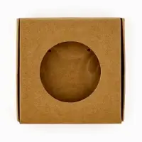 Коробка под бижутерию с окном &laquo;Круг&raquo;, 7.5 х 7.5 х 3 см
