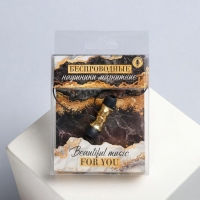 Беспроводные наушники на магните с микрофоном &laquo;Мрамор&raquo;, мод. I13 ,9 х 13,5 см.