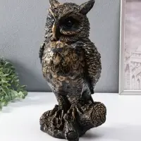 Копилка "Филин" 35 см, античный