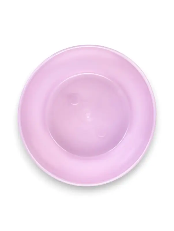 Горшок для цветов с поддоном 0,5 л d12,5см h7 см "Фиалочка" сиреневый