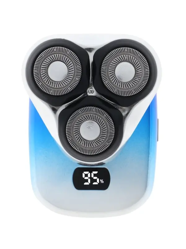 Электробритва LBR-10, 3 Вт, роторная, 3 головки, от АКБ