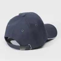 Застёжка для кепки, с люверсом, 2&times;2 см, цвет серебряный