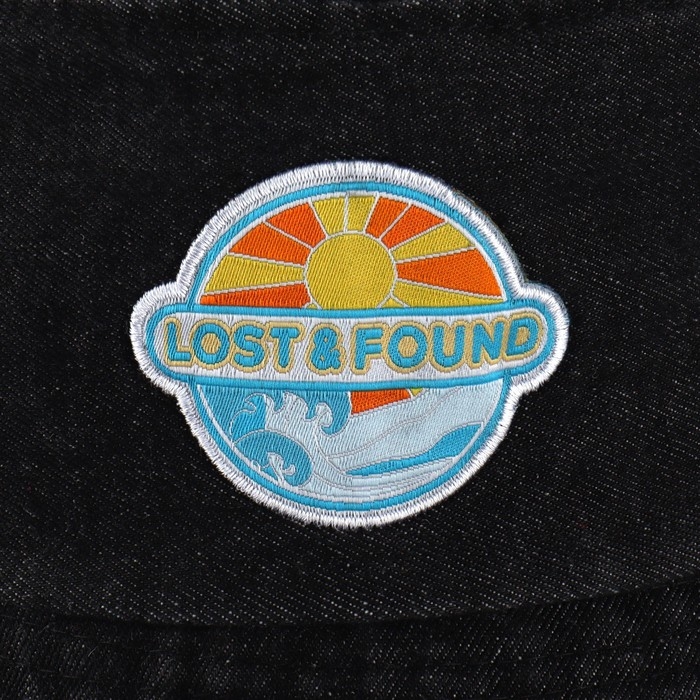 Панама Lost&Found, цвет чёрный, р-р 56