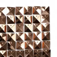 Панель с пайетками для фотозоны 30*30 см розовое золото