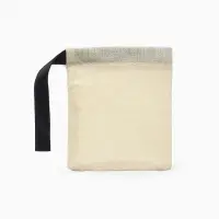 Мешочек подарочный &laquo;Нежность&raquo;, 8.5&times;7 см, бежево-чёрный