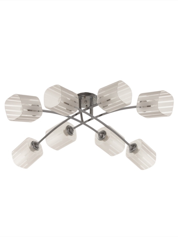 Люстра 6591182/8 E27 40Вт хром 90х90х21 см BayerLux