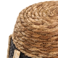 Набор кашпо "Инга" синяя полоса, 20,5х25/25,5х28/27х33см