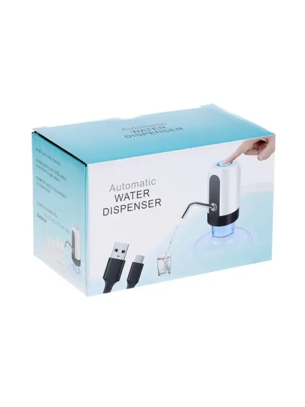 Помпа для воды LWP-05, электрическая, 4 Вт, 1.2 л/мин, 1200 мАч, от АКБ, белый