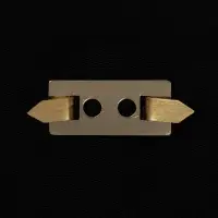 Шильдик &laquo;Счастливый клевер&raquo;, золотистый