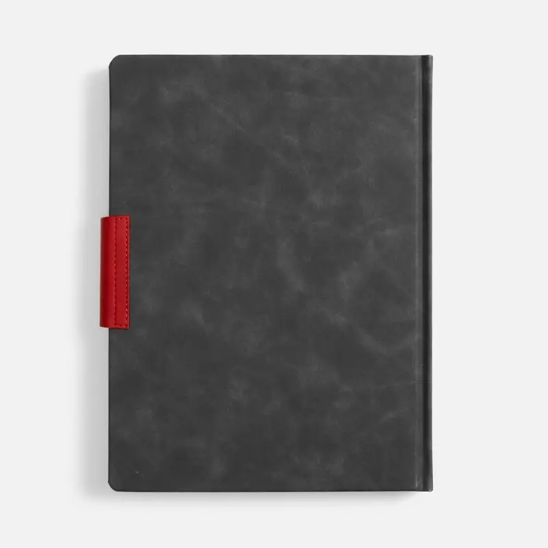 Ежедневник Grande Strap на заказ, датированный, темно-серый