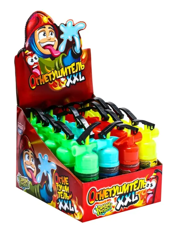 Жидкая конфета &laquo;Огнетушитель XXL&raquo; ассорти, 55 мл