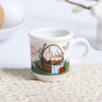 Кружечка для святой воды &laquo;Пасхальная композиция&raquo; на пасху, 5,5 х 4 х 3 см