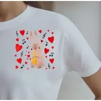 Термонаклейка для декорирования текстильных изделий &laquo;Зайчик&raquo;, 14 х 14 см