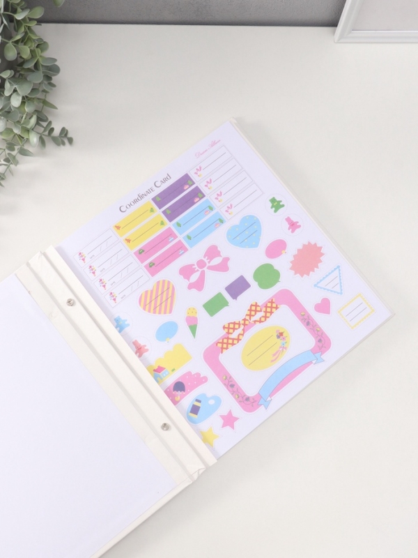 Фотоальбом магнитный 20 листов "Красная панда" кожзам, в коробке 2,6х32х33,5 см