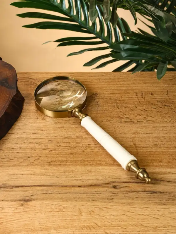 Лупа &laquo;Мориарти&raquo;, 7&times;7&times;24 см, латунь, смола