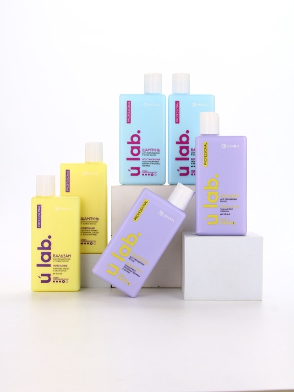 Профессиональный восстанавливающий бальзам для сухих и пористых волос с кератином и протеинами пшеницы, 250 мл ULAB