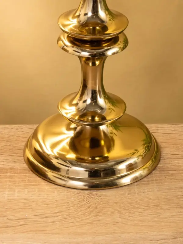 Подсвечник "Эйфория" алюминий 12х12х23 см