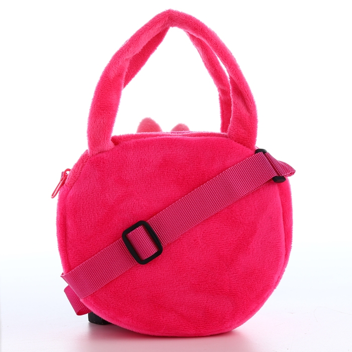 Сумка детская на молнии «Выбражулька», цвет малиновый Сумка детская на молнии «Выбражулька», цвет малиновый