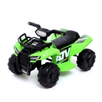 Электромобиль &laquo;Квадроцикл&raquo;, цвет зелёный