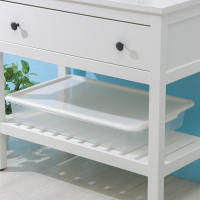 Контейнер для хранения с крышкой Porter, 18 л, 66&times;42&times;12 см, цвет слоновая кость